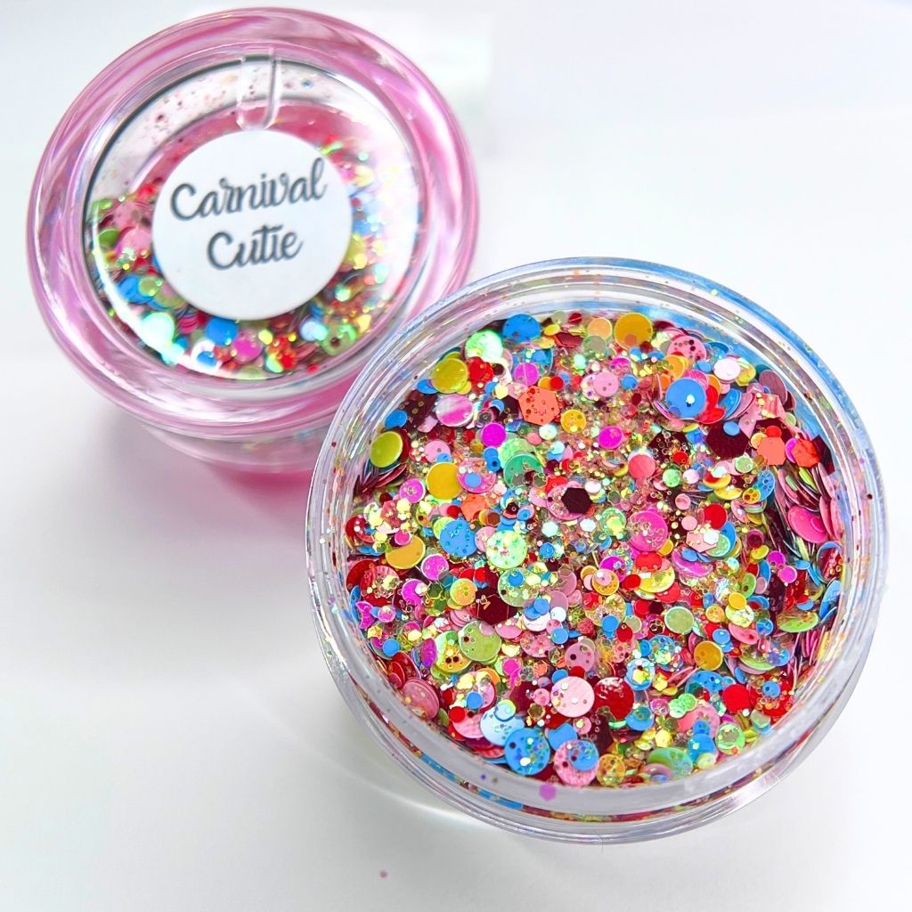 Carnival Cutie - Spring Glitter Acrylic Powder
