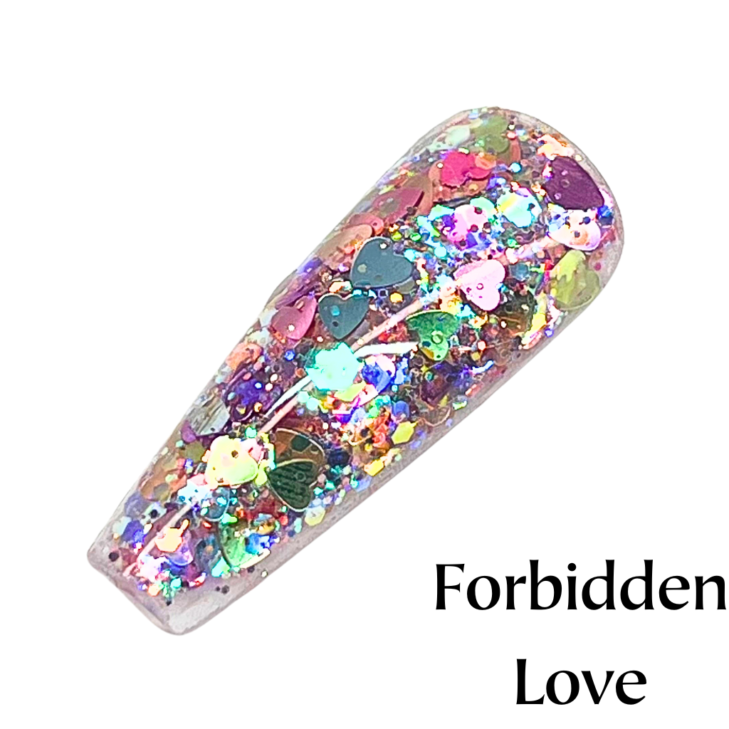 Forbidden Love - Glitter Acrylic Powder