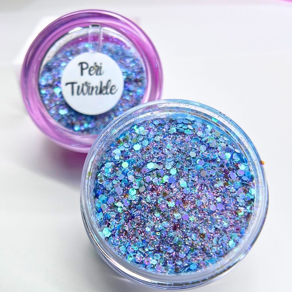 Peri Twinkle - Spring Glitter Acrylic Powder