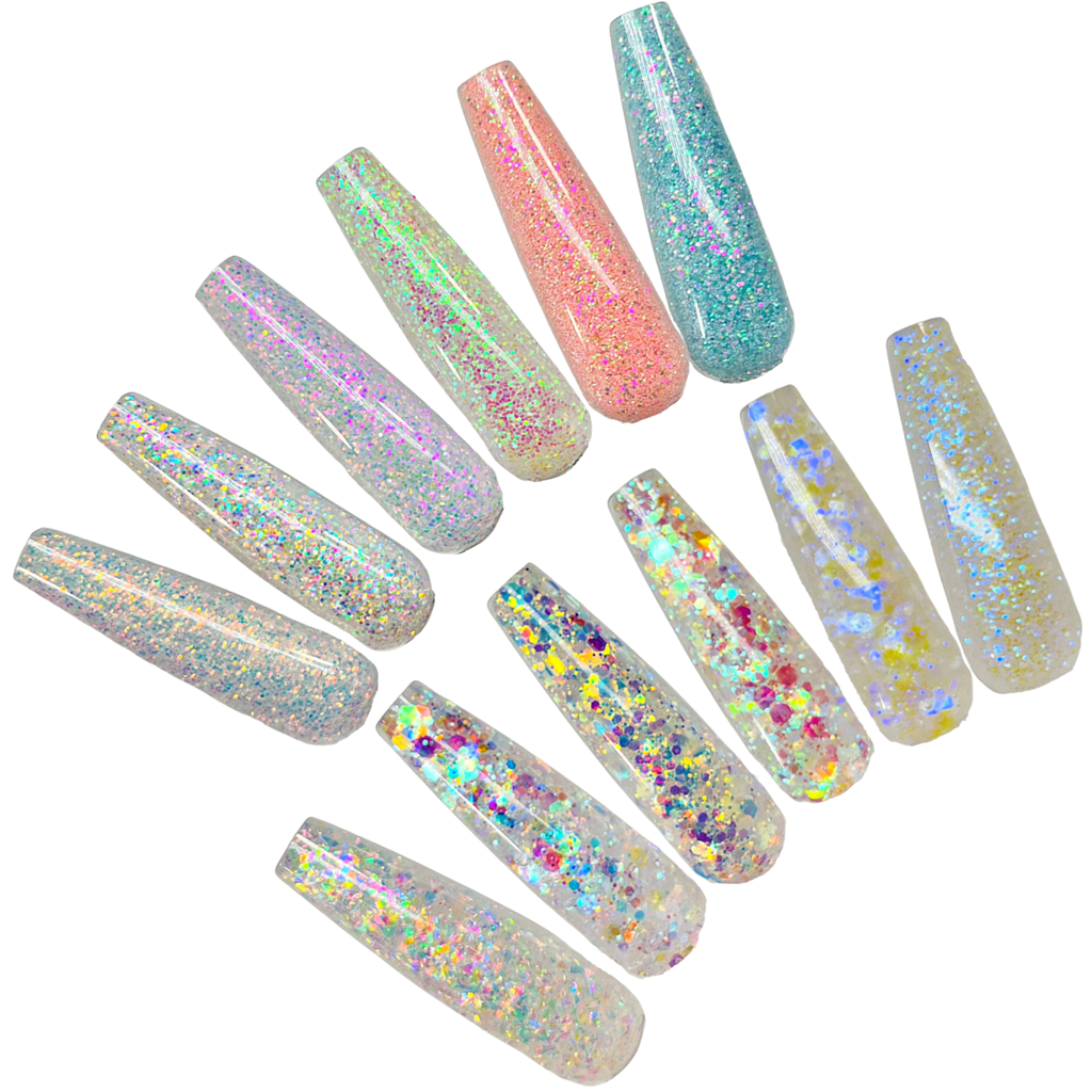 Take My Breath Away Collection - Glitter Acrylic