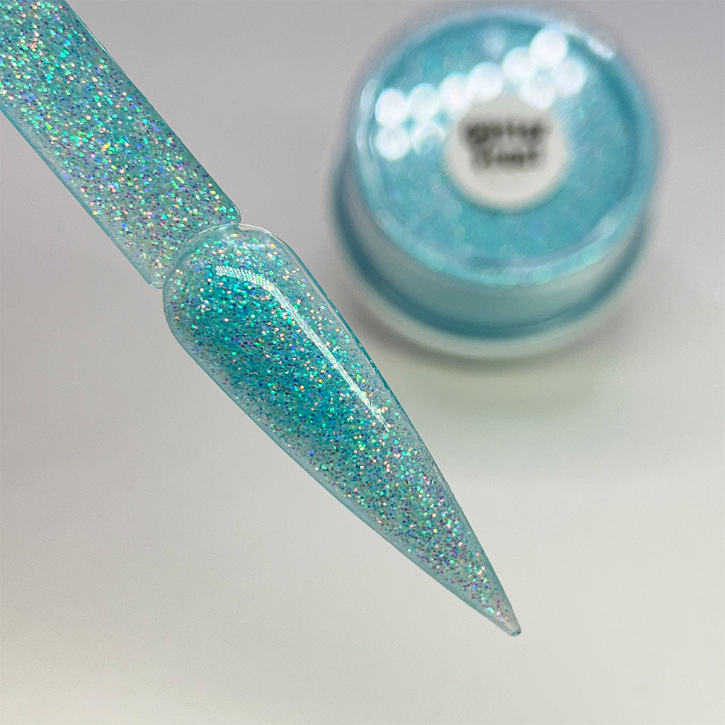 Glitter Frost- Part of The Magical Realm Collection High quality, Ultra Smooth Powder Packed with Custom Glitter Mixes.  Our glitter acrylic powders have been hand mixed to perfection and tested repeatedly to bring you the best consistency possible.  Product Type: Glitter Acrylic Powder