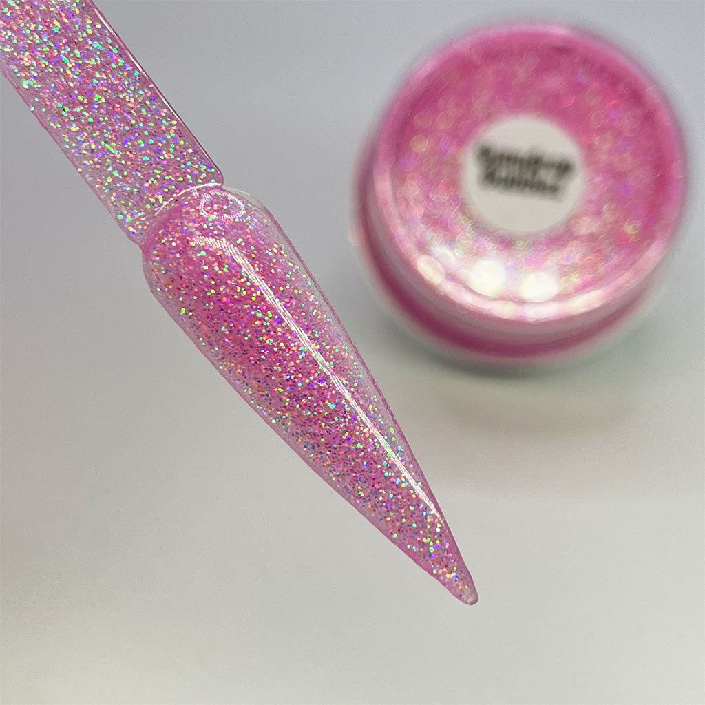 Gumdrop Bubbles- Part of The Magical Realm Collection High quality, Ultra Smooth Powder Packed with Custom Glitter Mixes.  Our glitter acrylic powders have been hand mixed to perfection and tested repeatedly to bring you the best consistency possible.  Product Type: Glitter Acrylic Powder
