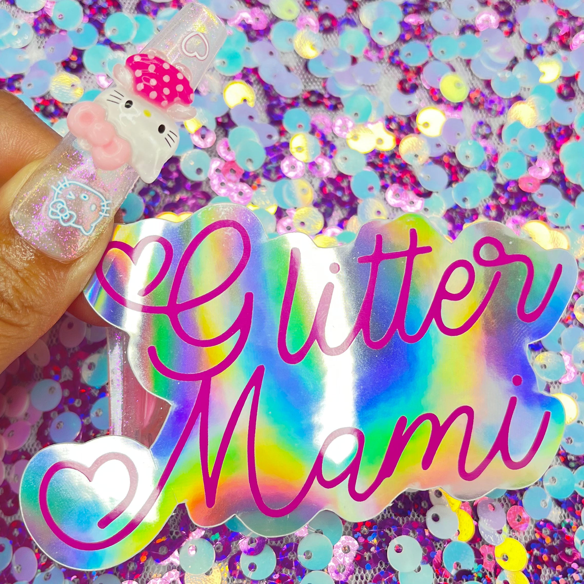 Glitter Mami - Stickers