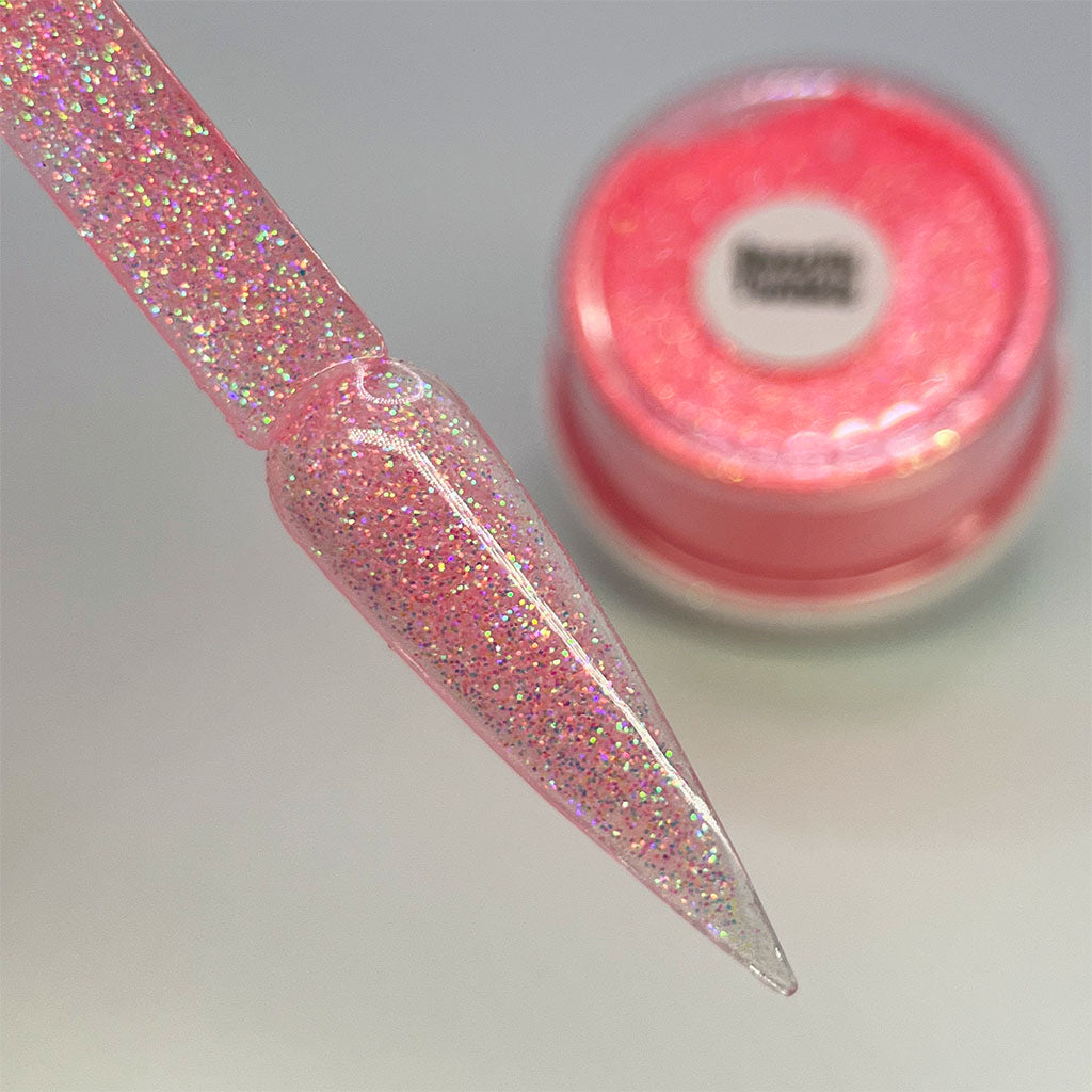 Sweetie Twinkie - Part of The Magical Realm Collection High quality, Ultra Smooth Powder Packed with Custom Glitter Mixes.  Our glitter acrylic powders have been hand mixed to perfection and tested repeatedly to bring you the best consistency possible.  Product Type: Glitter Acrylic Powder